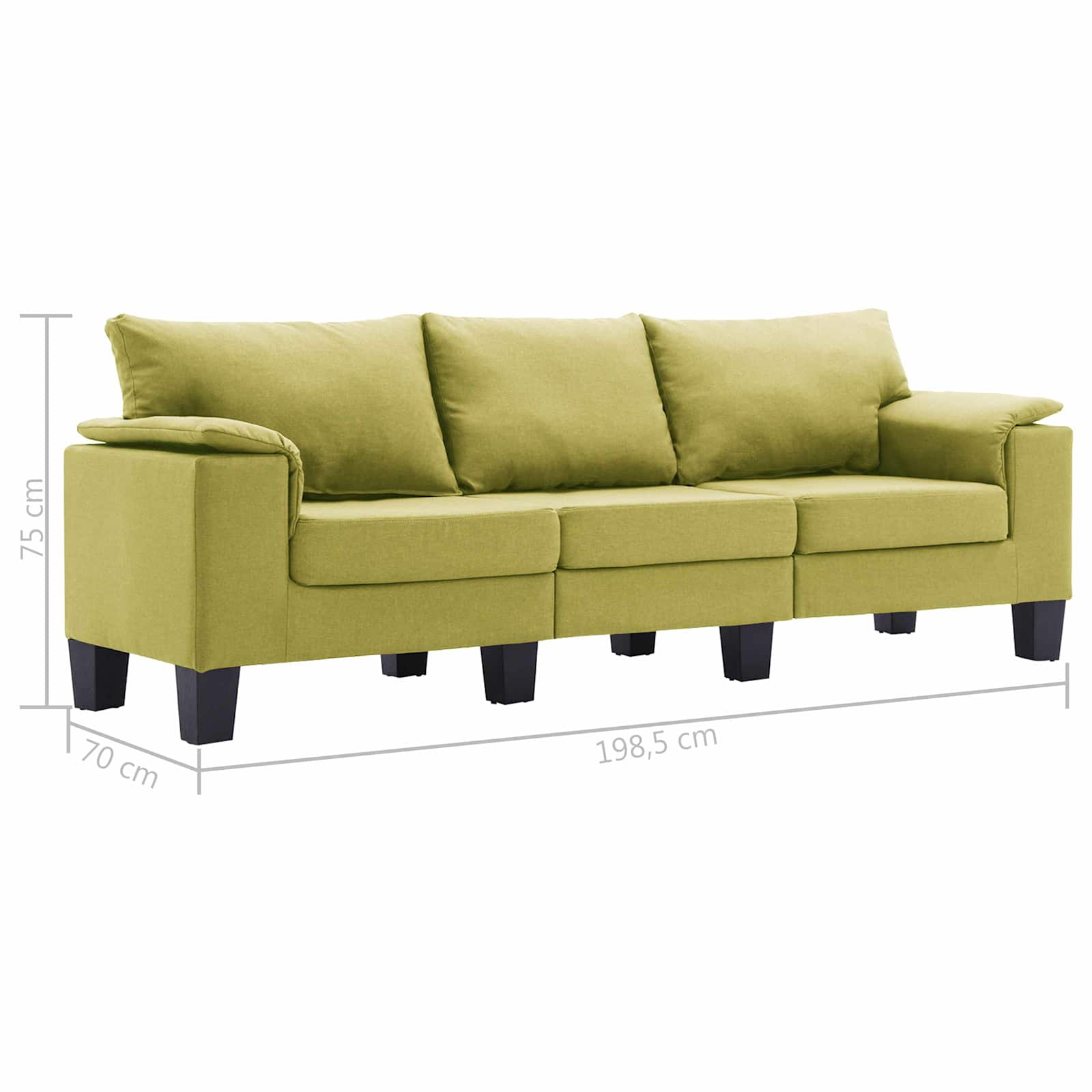 Canapé Vert tissu - XIOS