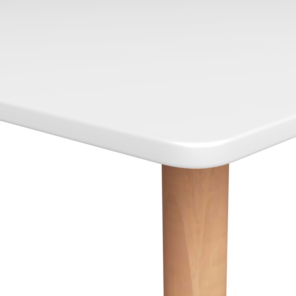 Table de bar Blanc 120x60x105 cm - XIOS