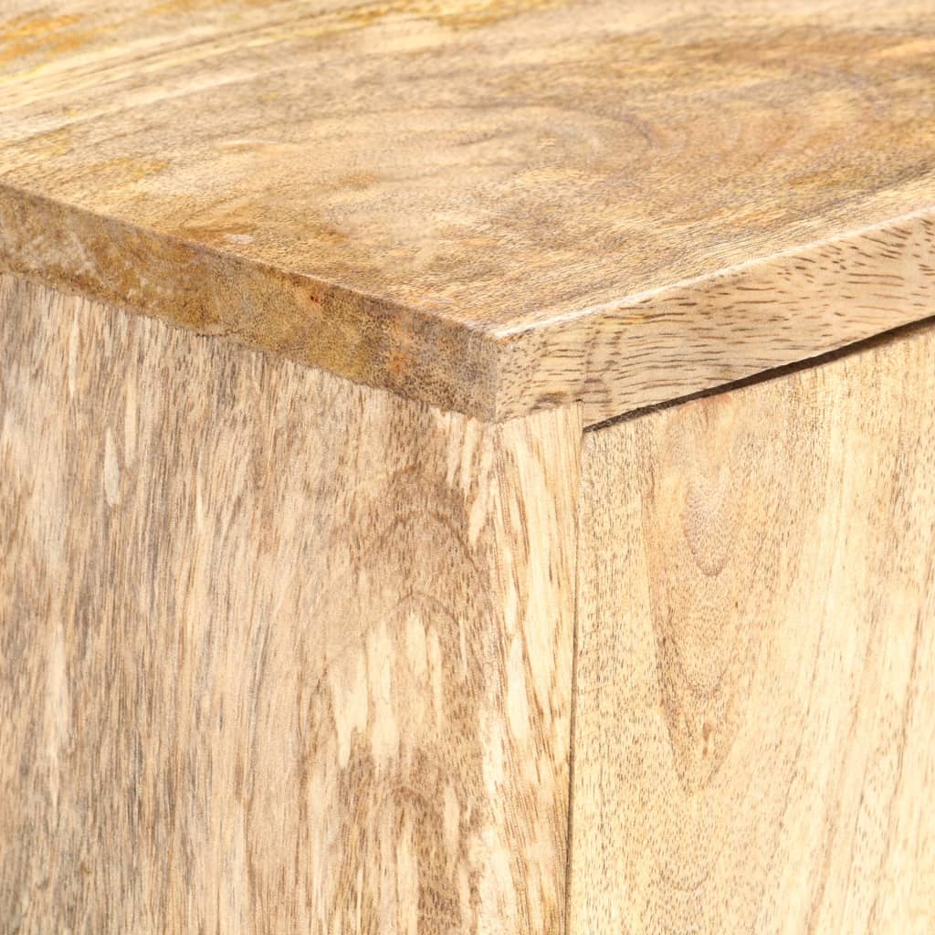 Buffet 80x30x100 cm Bois de manguier massif
