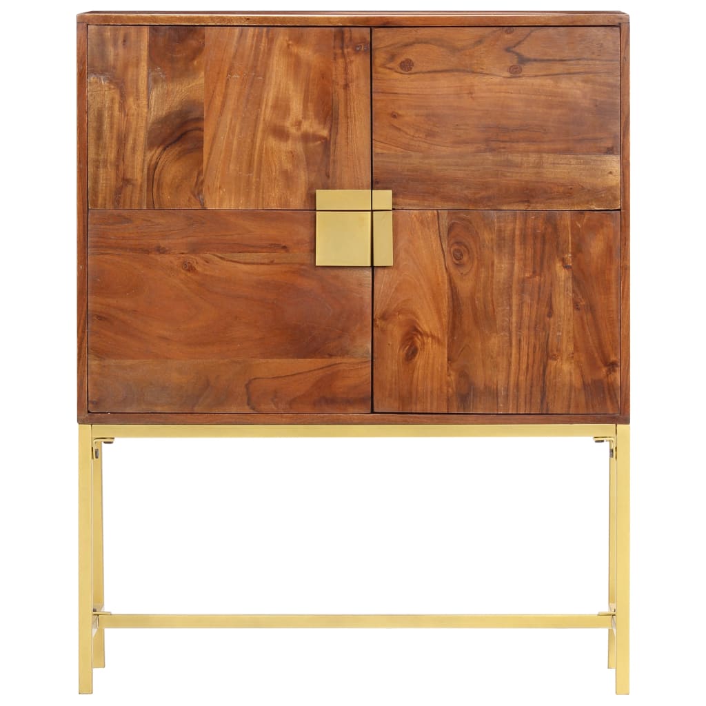 Buffet 80x30x100 cm Bois d'acacia solide