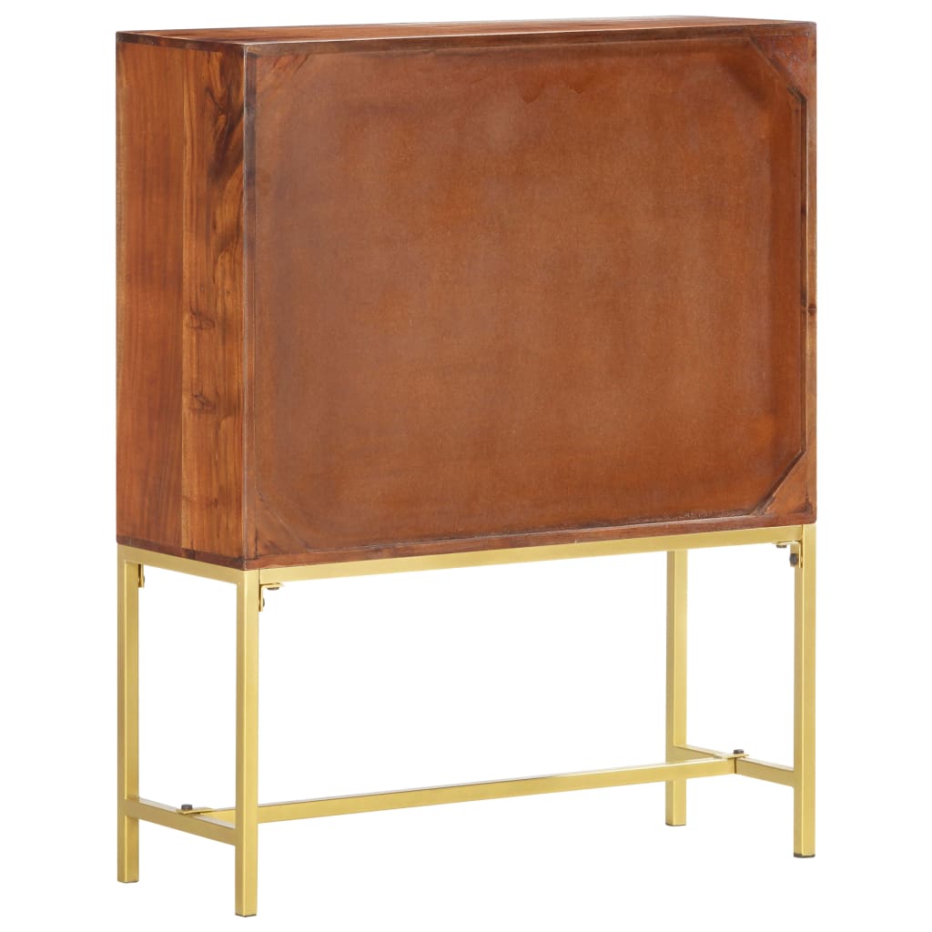 Buffet 80x30x100 cm Bois d'acacia solide