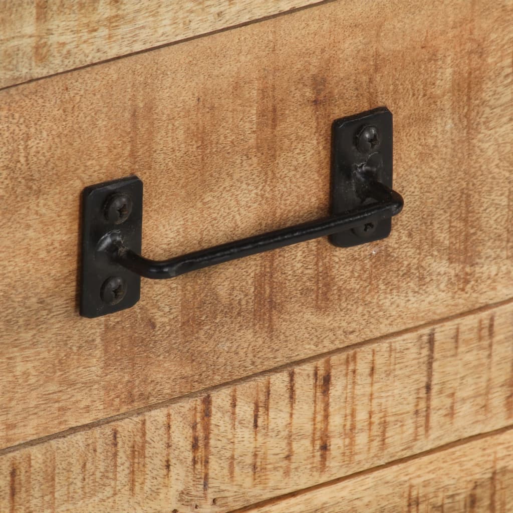 Buffet 100x31x60 cm Bois de manguier massif brut - XIOS