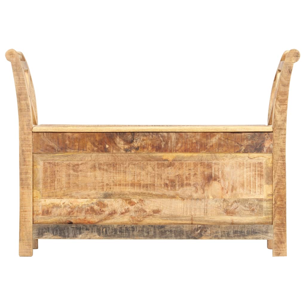 Banc d'entrée 103x33x72 cm Bois de manguier solide - XIOS