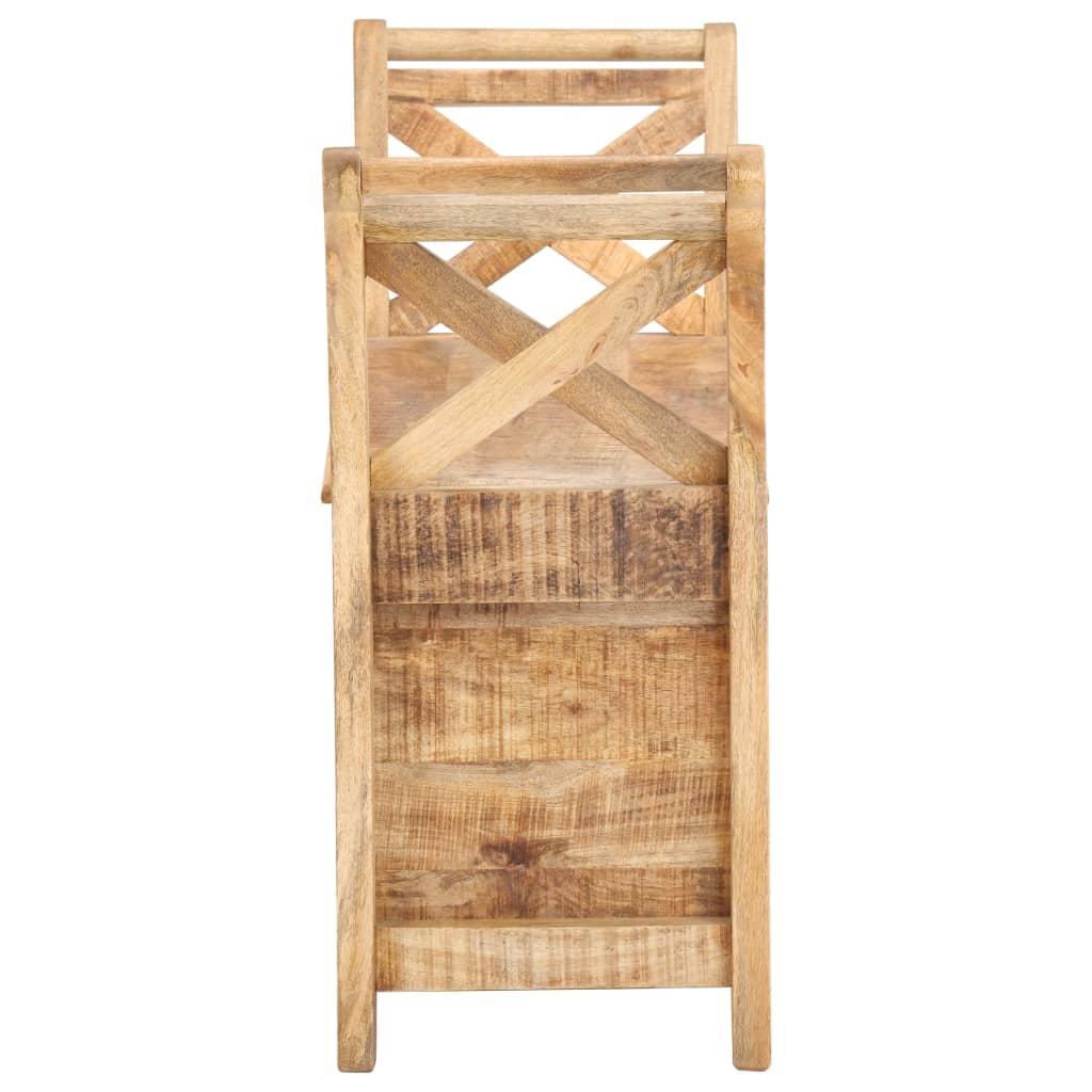 Banc d'entrée 103x33x72 cm Bois de manguier solide - XIOS