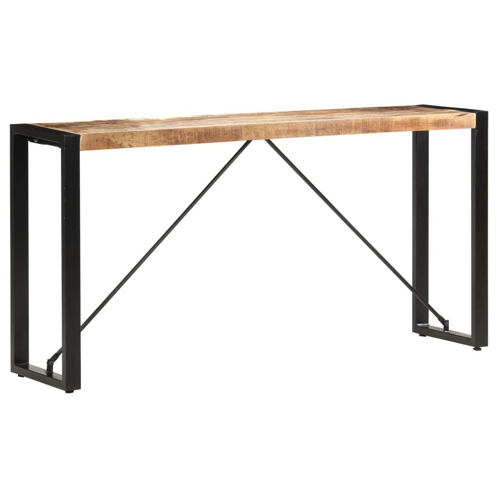 Table console 150x35x76 cm Bois de manguier massif - XIOS