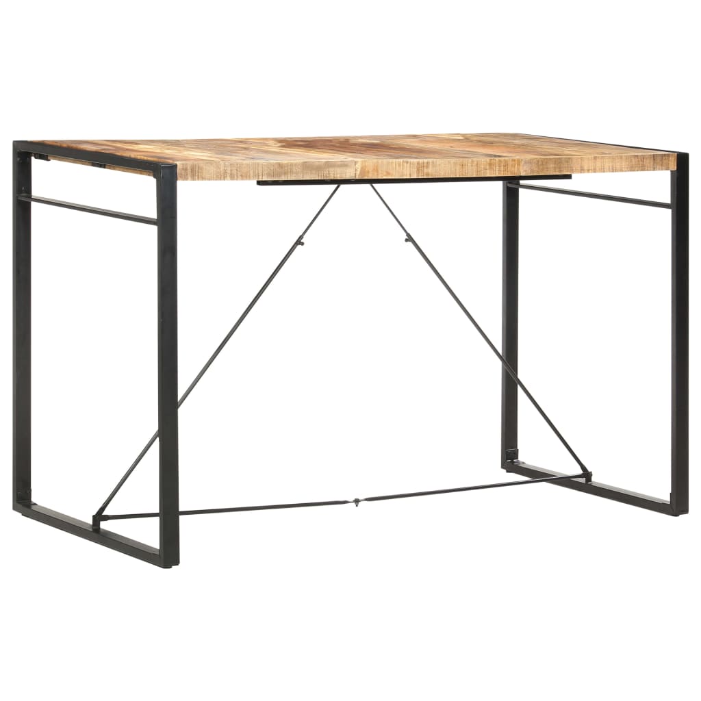 Table de bar 180x90x110 cm Bois de manguier massif - XIOS