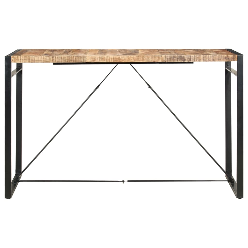 Table de bar 180x90x110 cm Bois de manguier massif - XIOS