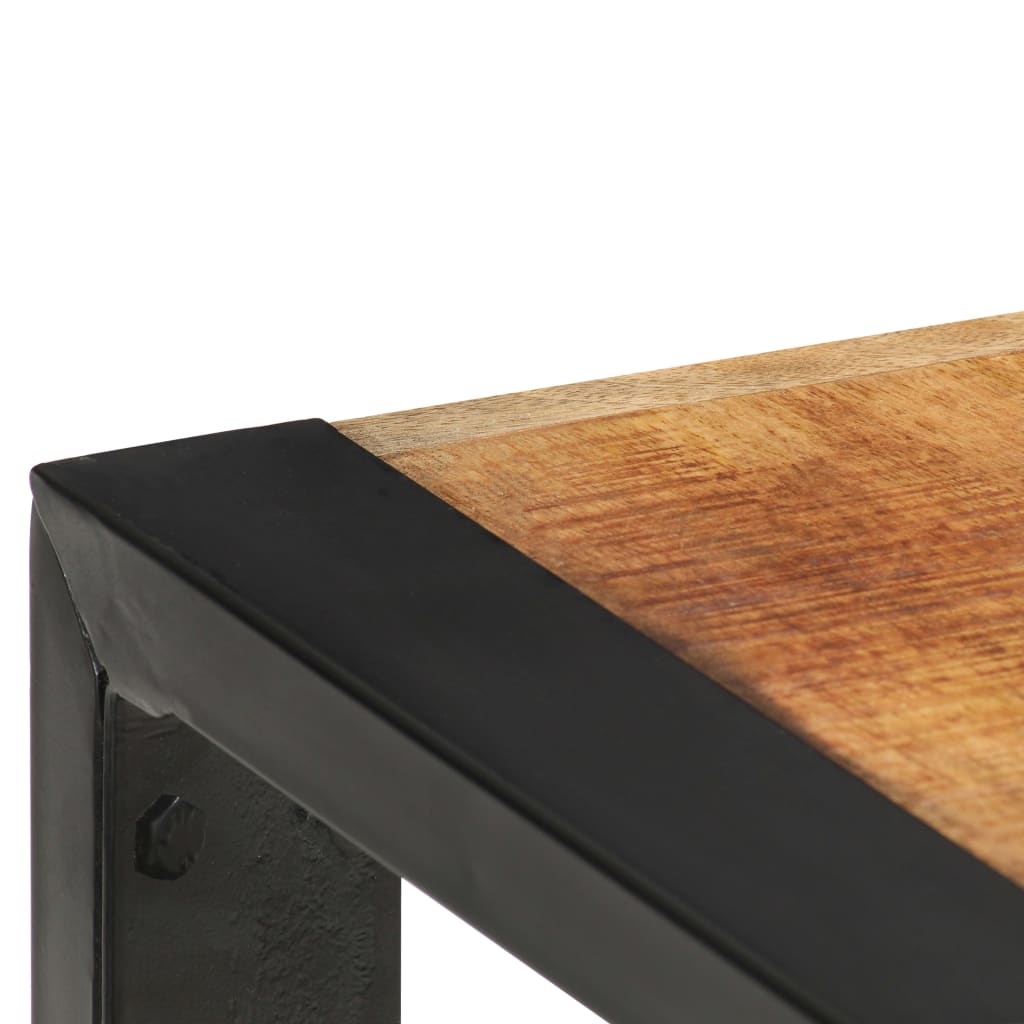 Table de bar 180x90x110 cm Bois de manguier massif - XIOS