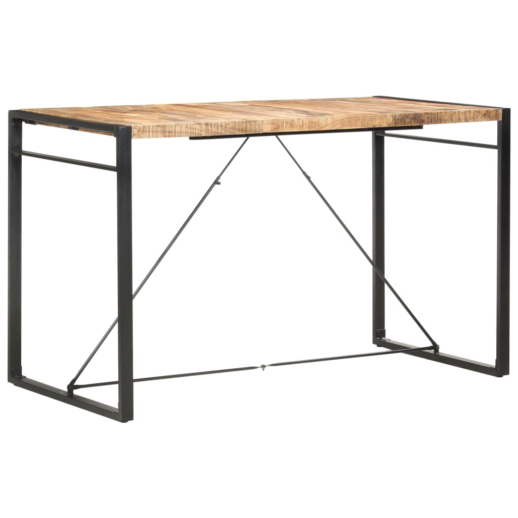 Table de bar 180x90x110 cm Bois de manguier massif - XIOS