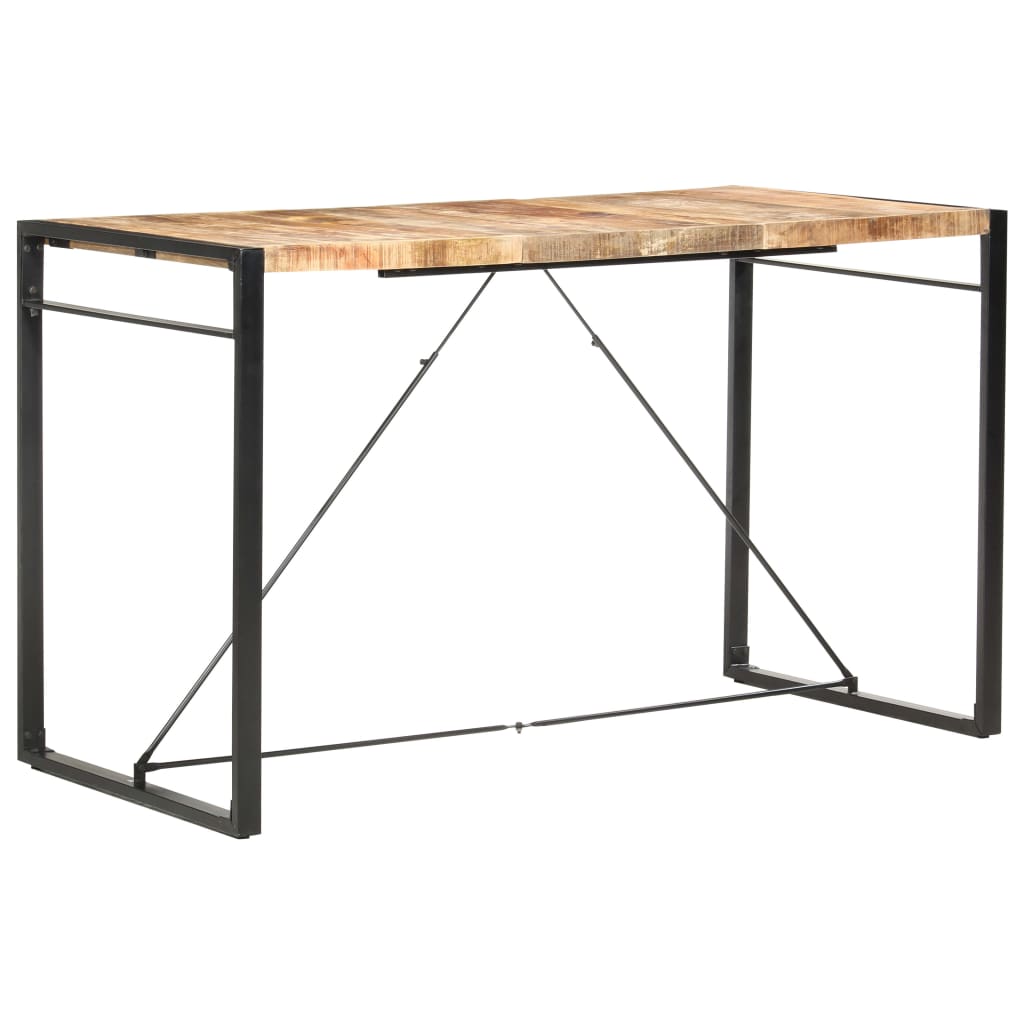 Table de bar 180x90x110 cm Bois de manguier massif - XIOS