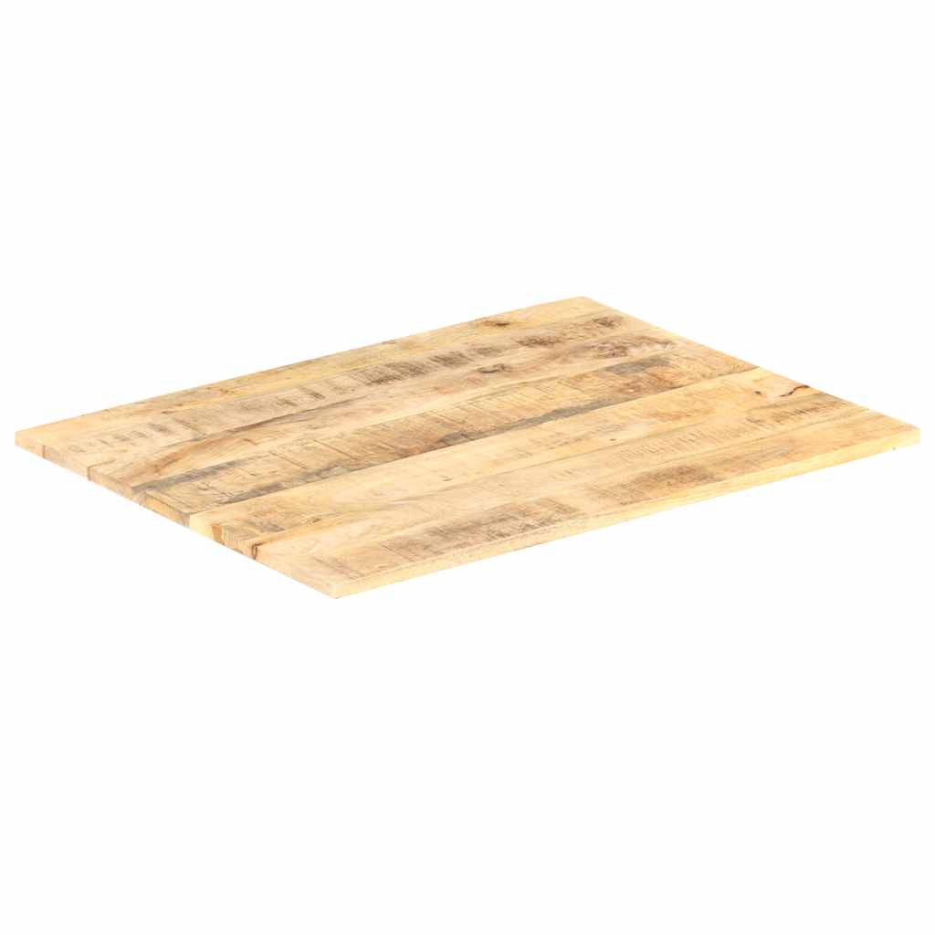Dessus de table Bois de manguier solide 15-16 mm 80x60 cm - XIOS