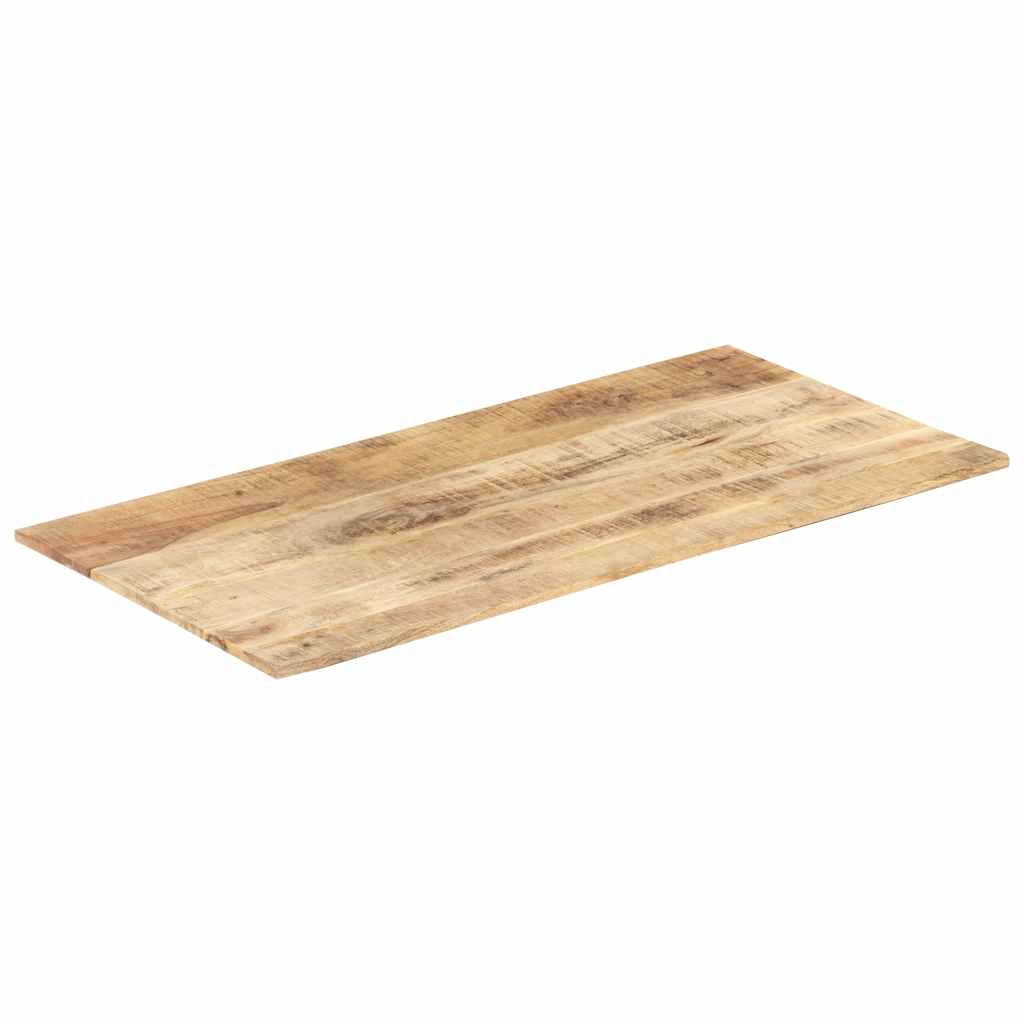 Dessus de table bois de manguier solide 15-16 mm 100x60 cm - XIOS