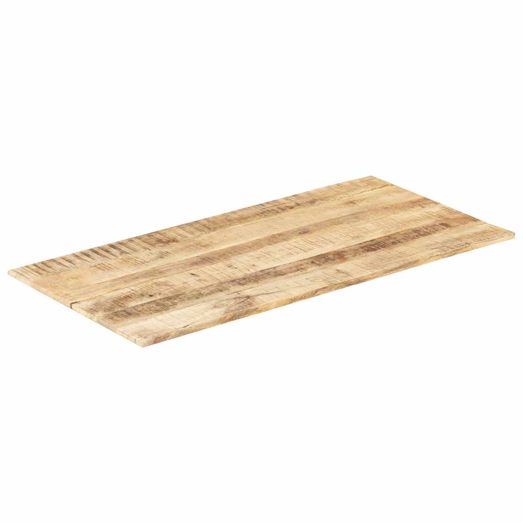 Dessus de table bois de manguier solide 15-16 mm 100x60 cm - XIOS