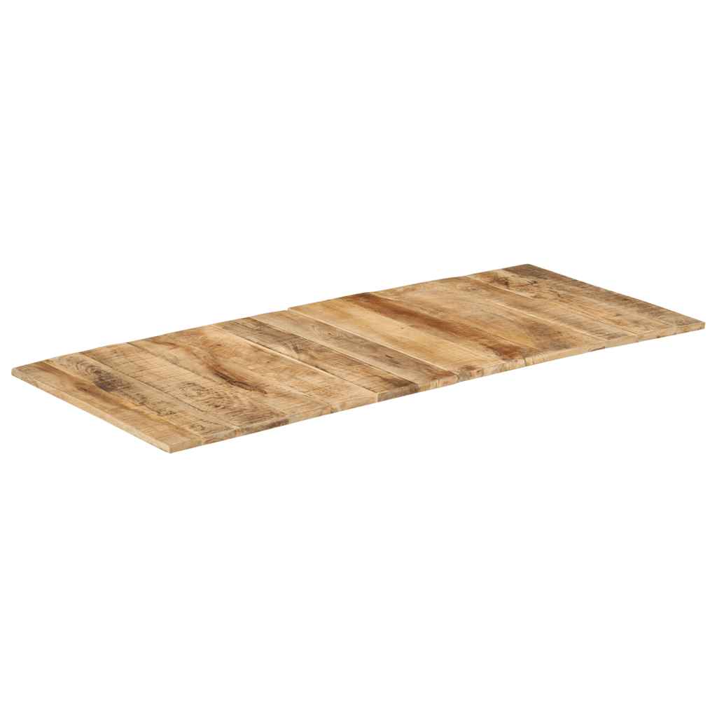 Dessus de table bois de manguier solide 15-16 mm 140x60 cm - XIOS