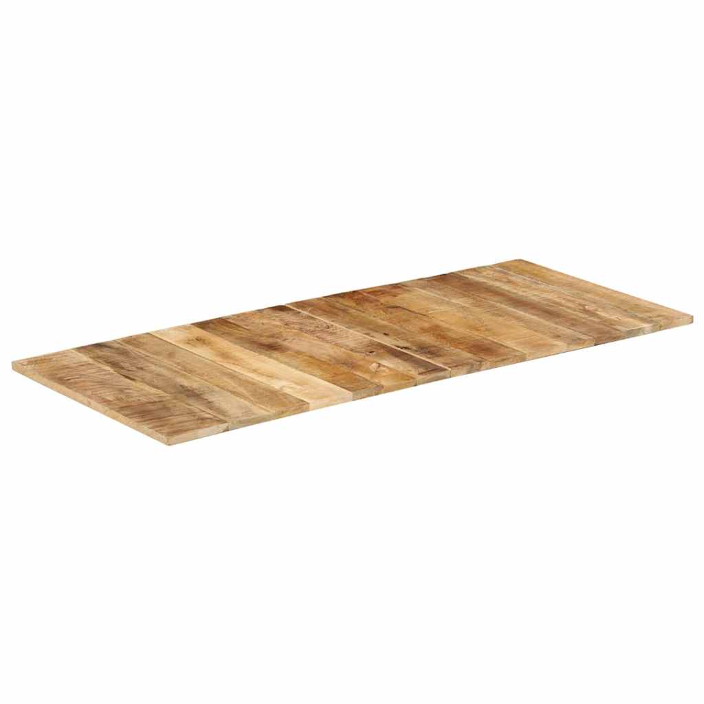 Dessus de table bois de manguier solide 15-16 mm 140x60 cm - XIOS