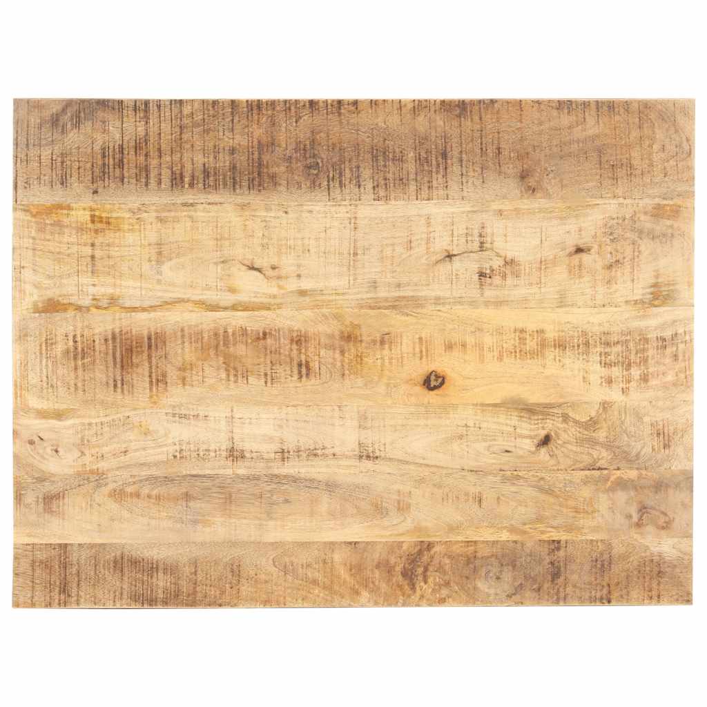 Dessus de table Bois de manguier solide 15-16 mm 80x70 cm - XIOS