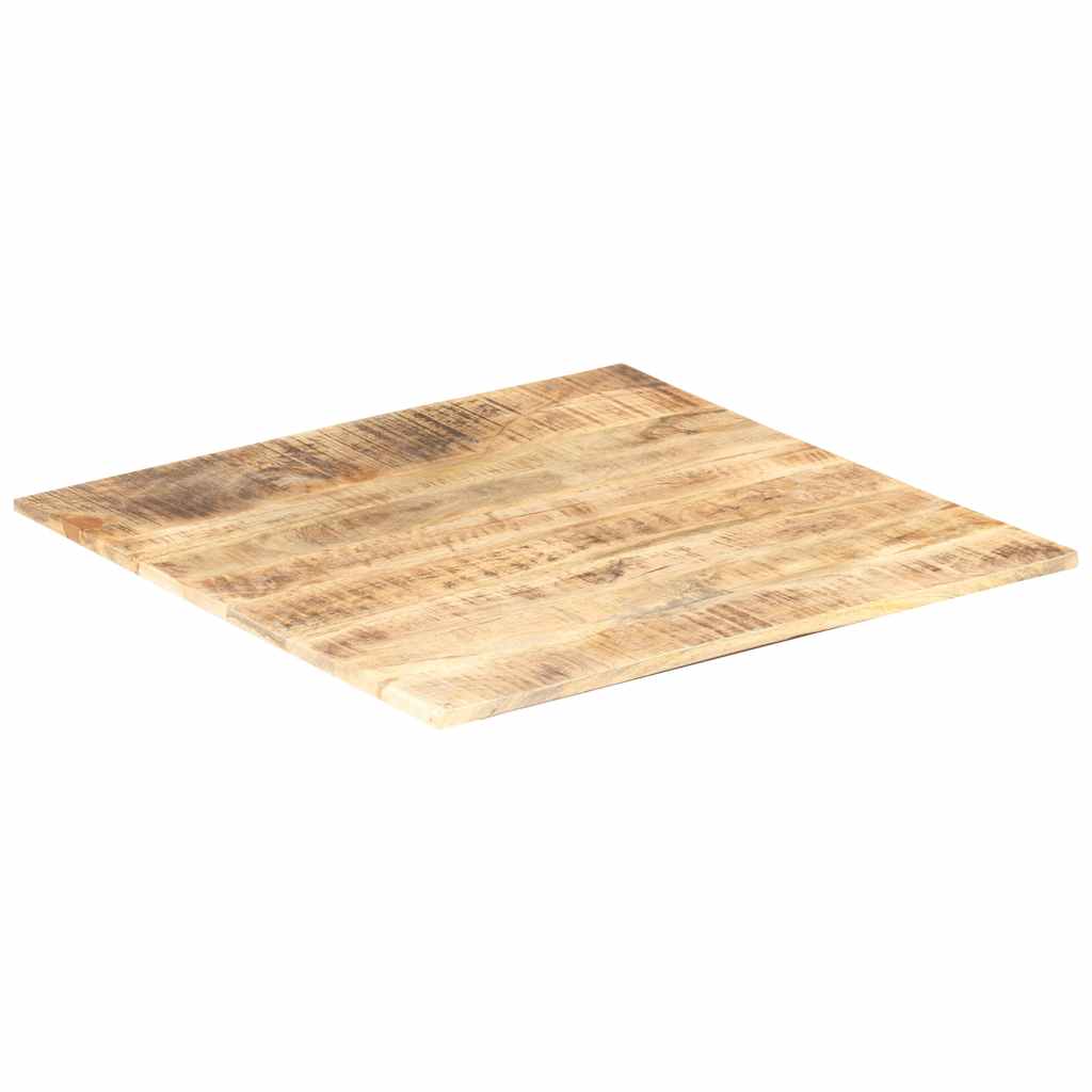 Dessus de table Bois de manguier solide 15-16 mm 80x80 cm - XIOS