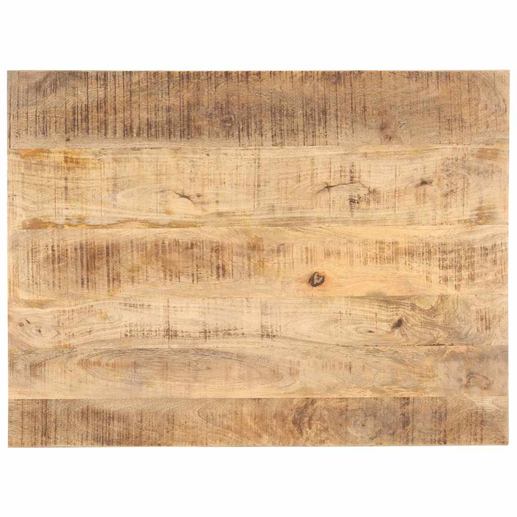 Dessus de table Bois de manguier solide 25-27 mm 70x60 cm - XIOS