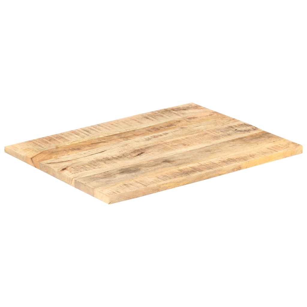 Dessus de table Bois de manguier solide 25-27 mm 90x60 cm - XIOS