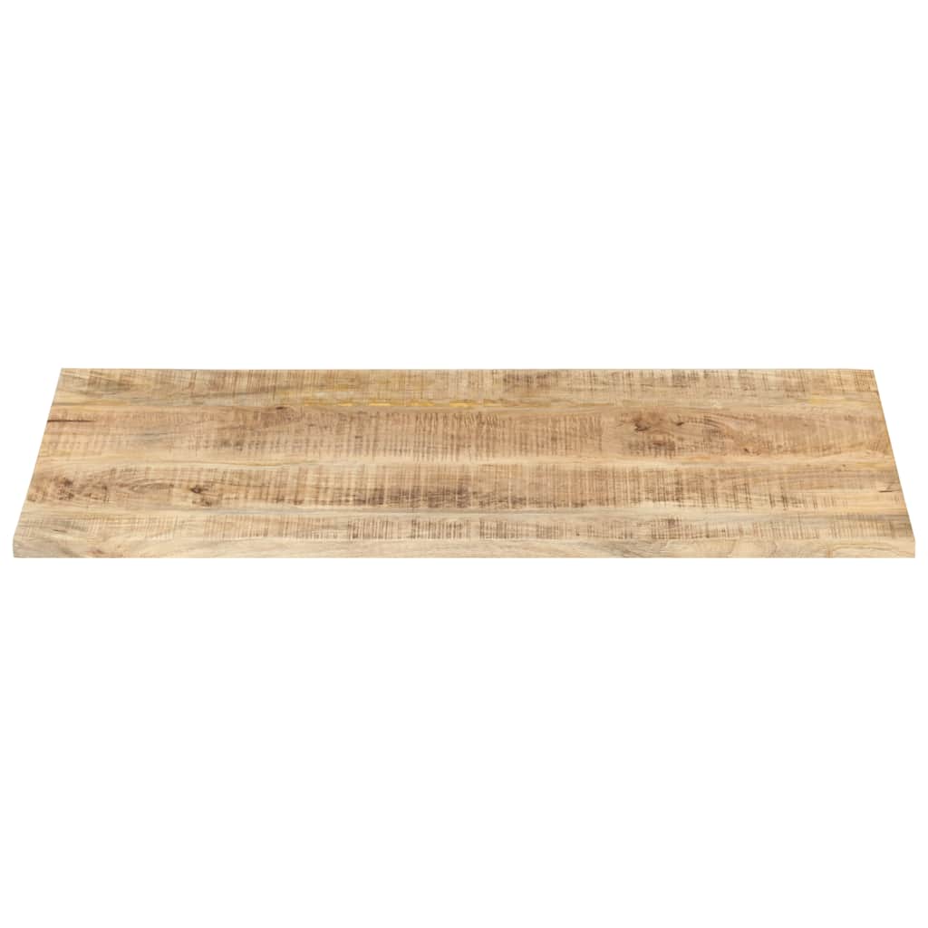 Dessus de table bois de manguier solide 25-27 mm 100x60 cm - XIOS