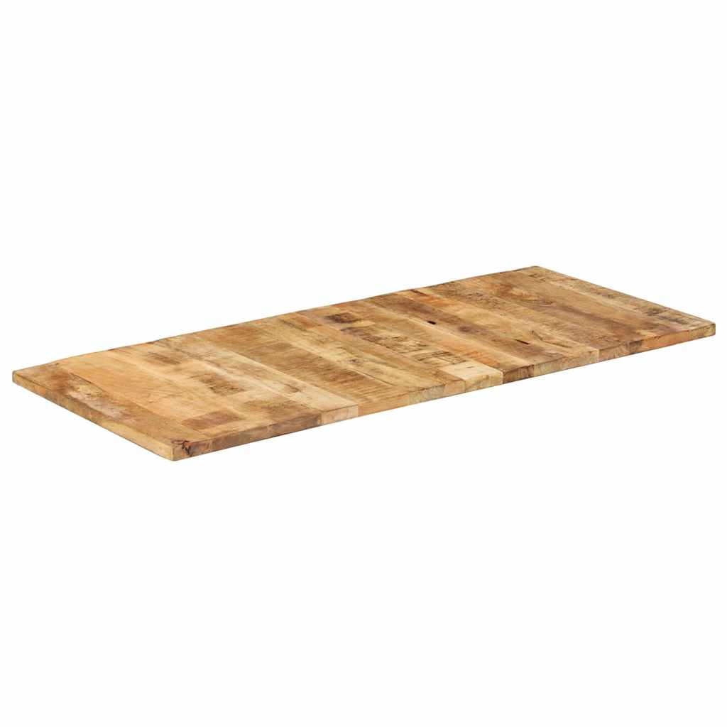 Dessus de table bois de manguier solide 25-27 mm 140x60 cm - XIOS