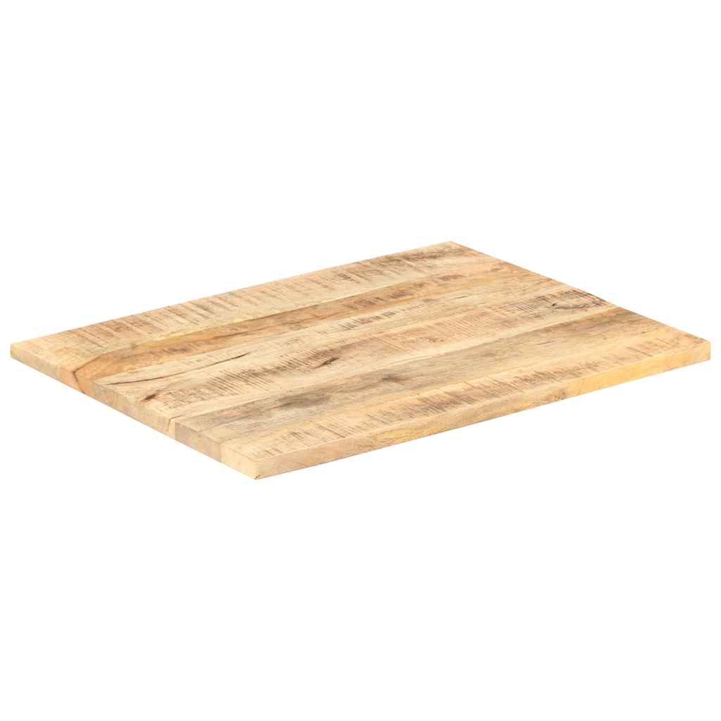 Dessus de table Bois de manguier solide 25-27 mm 80x70 cm - XIOS