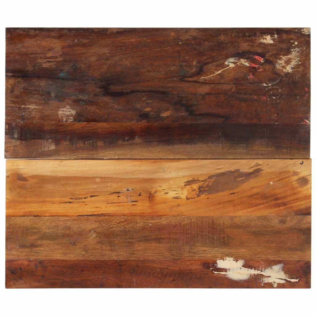 Dessus de table rectangulaire 60x70 cm 15-16 mm Bois récupéré - XIOS
