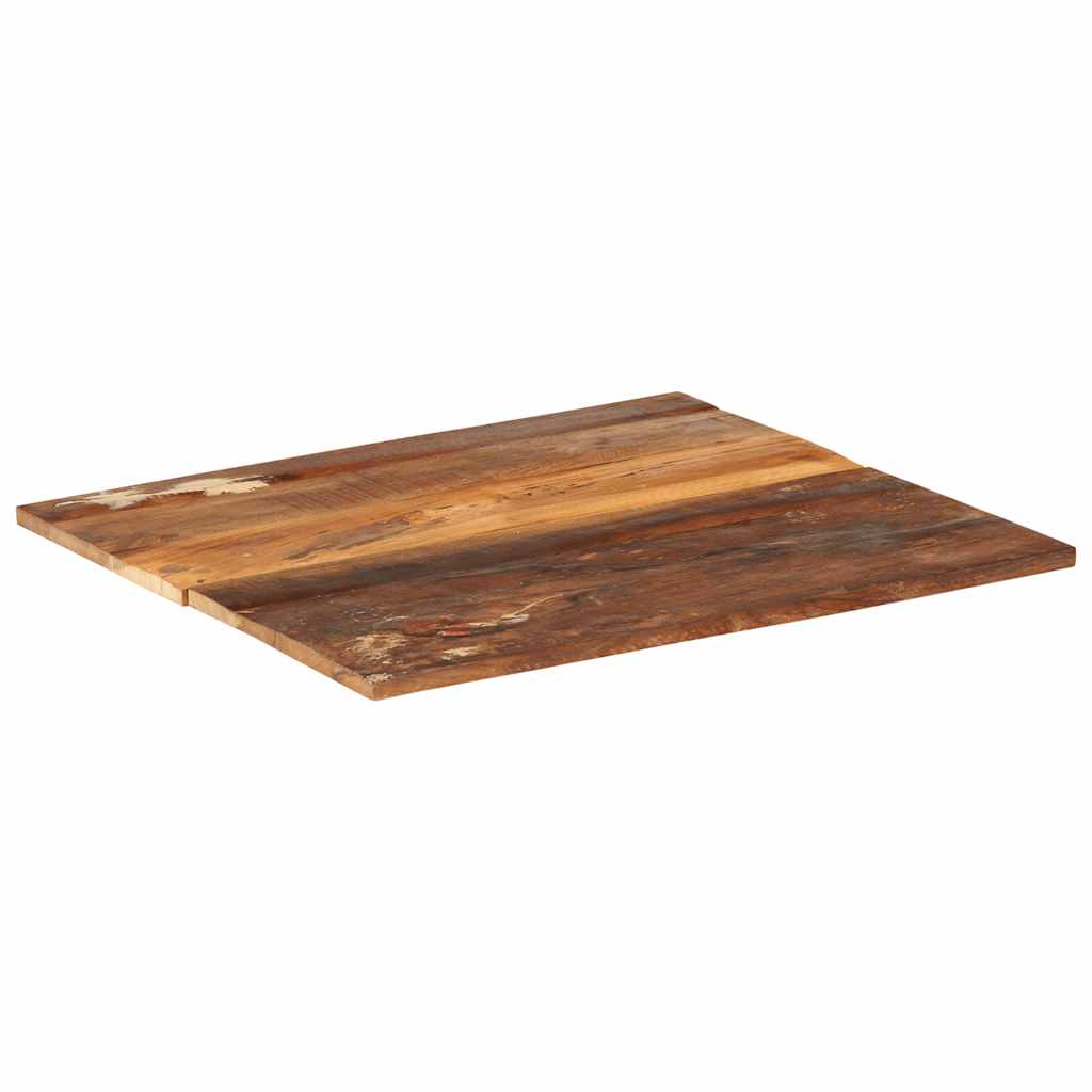 Dessus de table rectangulaire 60x70 cm 15-16 mm Bois récupéré - XIOS