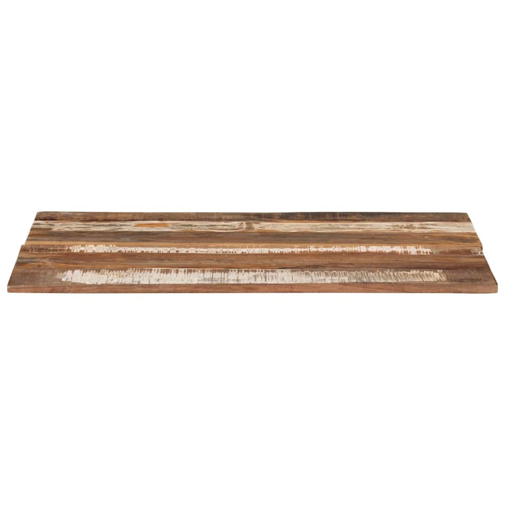 Dessus de table rectangulaire 60x80 cm 15-16 mm Bois récupéré - XIOS