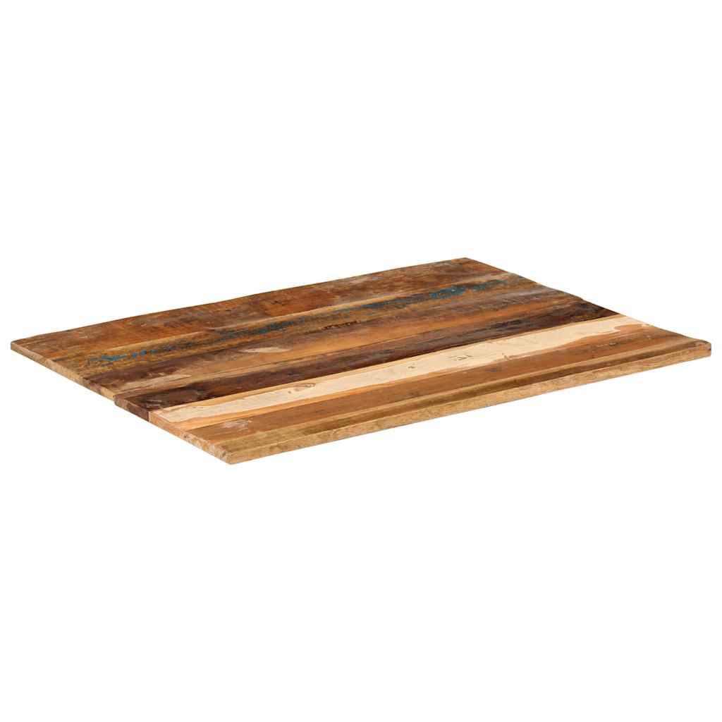 Dessus de table rectangulaire 60x80 cm 15-16 mm Bois récupéré - XIOS