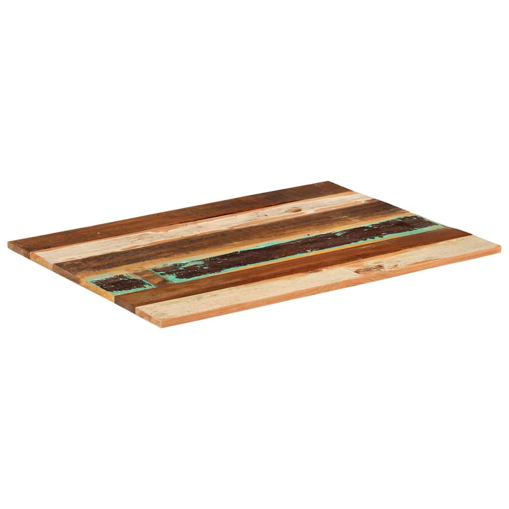 Dessus de table rectangulaire 60x80 cm 15-16 mm Bois récupéré - XIOS