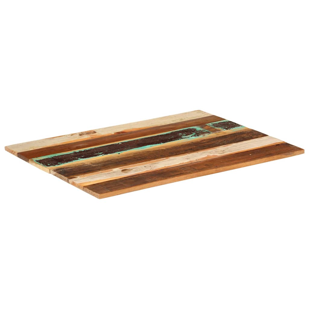 Dessus de table rectangulaire 60x80 cm 15-16 mm Bois récupéré - XIOS