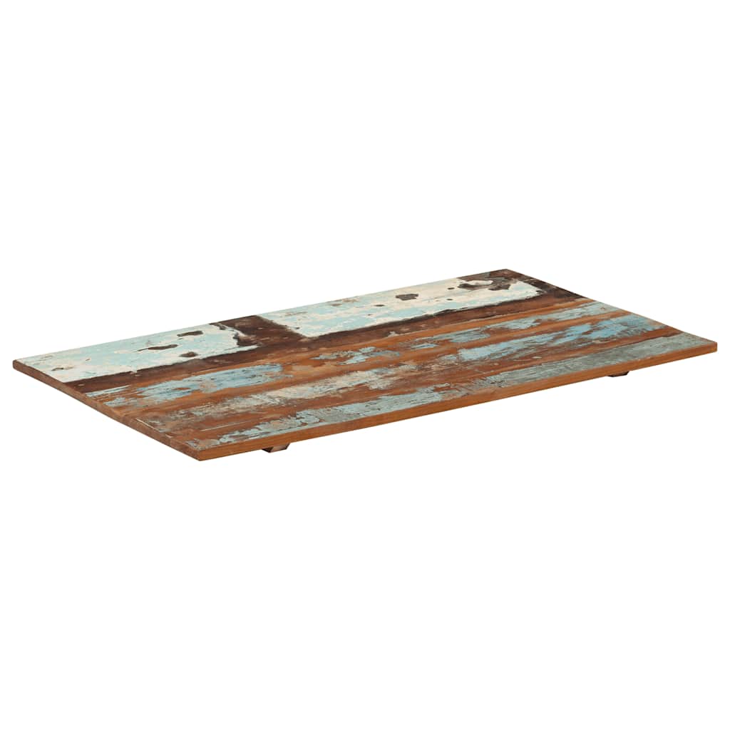 Dessus de table rectangulaire 60x100 cm 15-16 mm Bois récupéré - XIOS