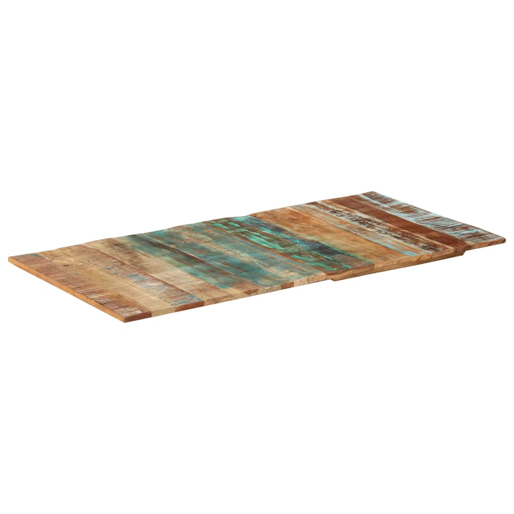 Dessus de table rectangulaire 60x120 cm 15-16 mm Bois récupéré - XIOS