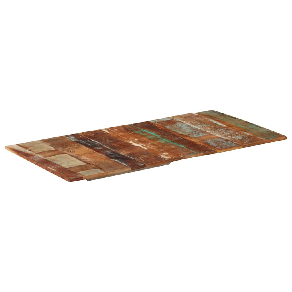 Dessus de table rectangulaire 60x120 cm 15-16 mm Bois récupéré - XIOS