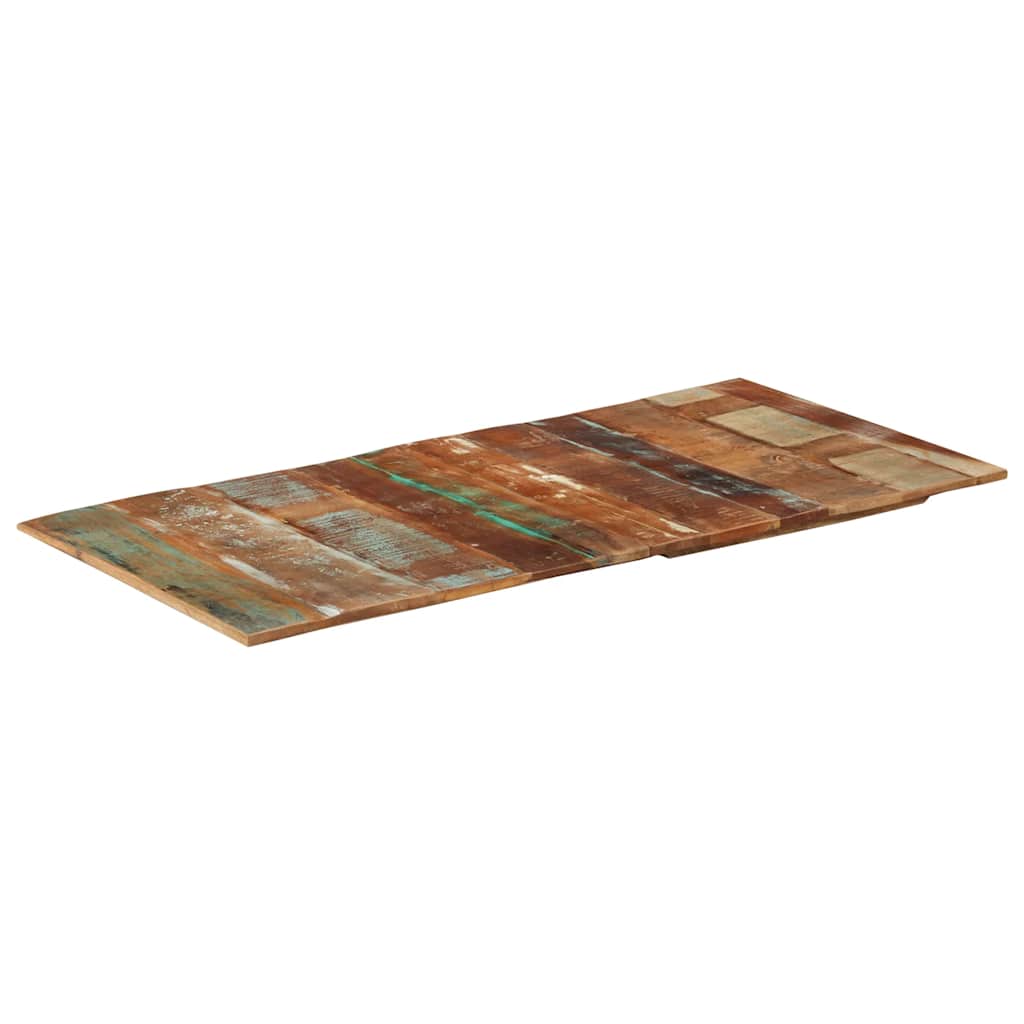 Dessus de table rectangulaire 60x120 cm 15-16 mm Bois récupéré - XIOS
