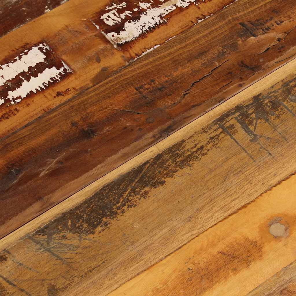 Dessus de table carré 70x70 cm 15-16 mm Bois de récupération - XIOS