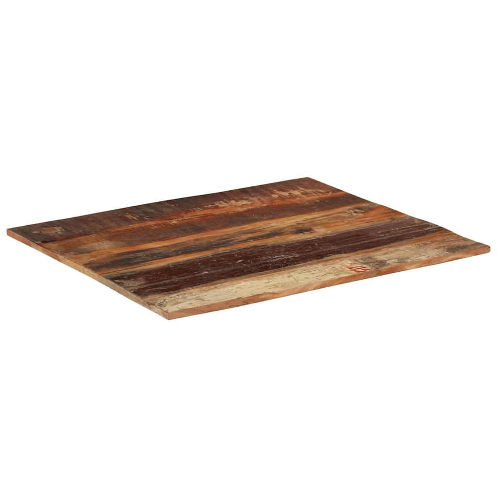 Dessus de table rectangulaire 70x80 cm 15-16 mm Bois récupéré - XIOS