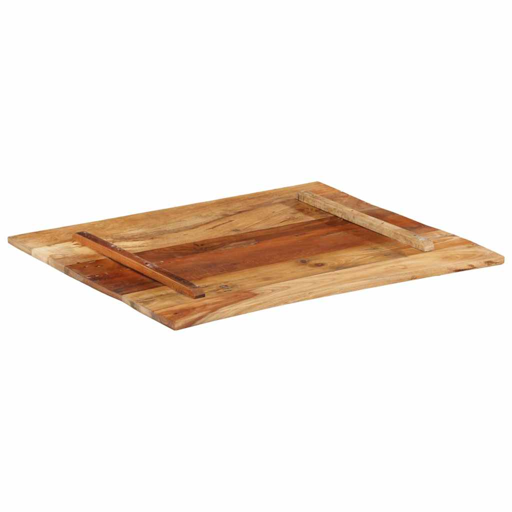 Dessus de table rectangulaire 70x80 cm 15-16 mm Bois récupéré - XIOS