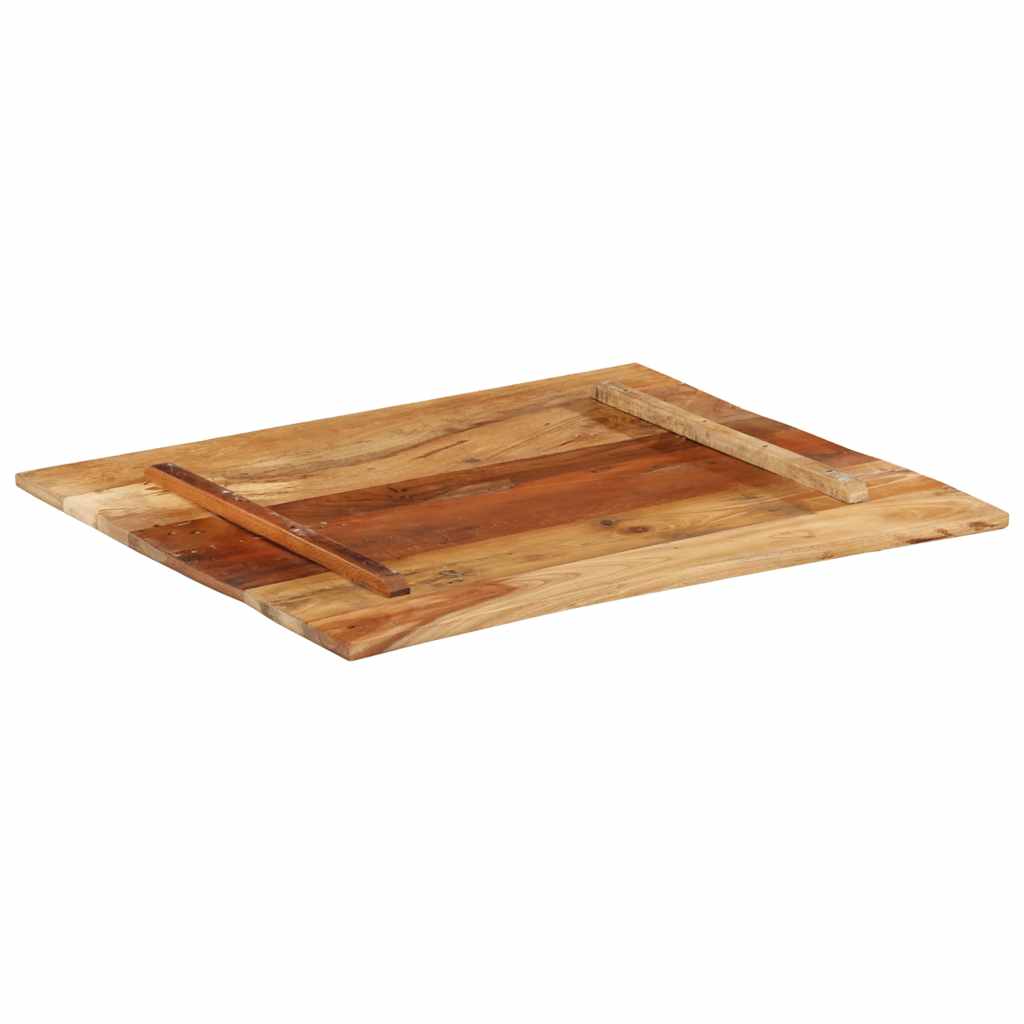 Dessus de table rectangulaire 70x80 cm 15-16 mm Bois récupéré - XIOS