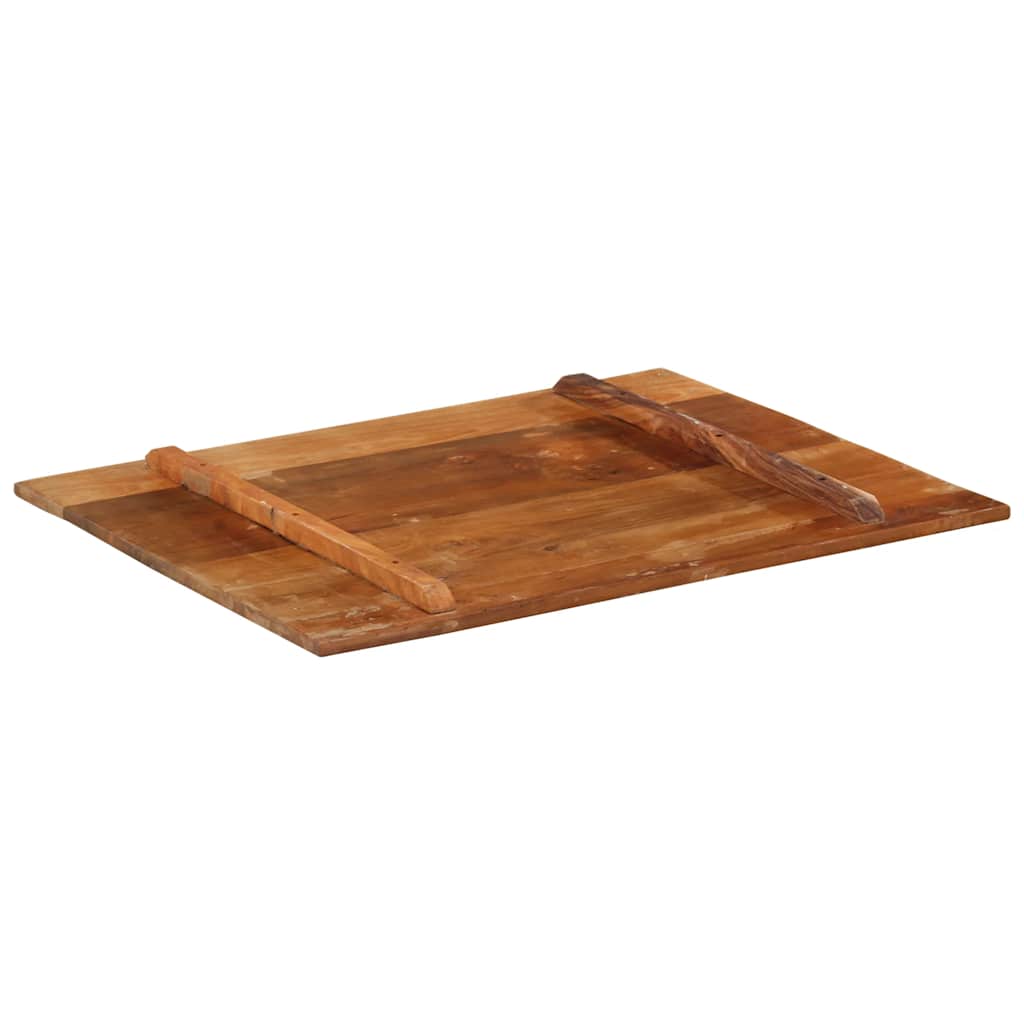 Dessus de table rectangulaire 70x90 cm 15-16 mm Bois récupéré - XIOS