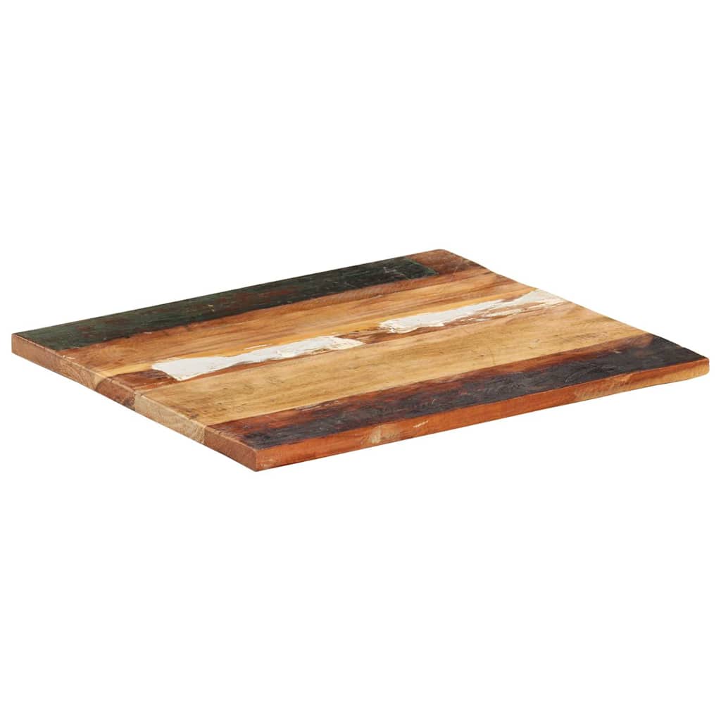 Dessus de table rectangulaire 60x70 cm 25-27 mm Bois récupéré - XIOS