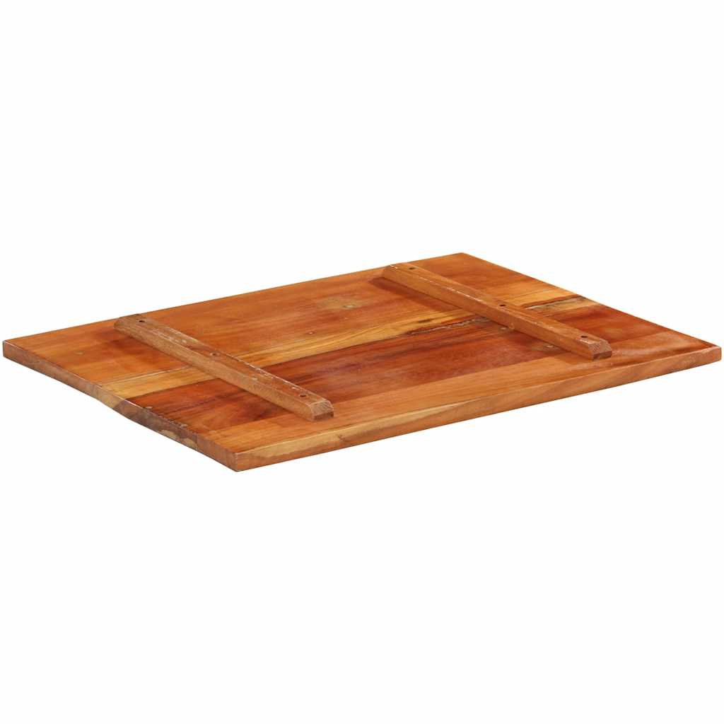 Dessus de table rectangulaire 60x80 cm 25-27 mm Bois récupéré - XIOS