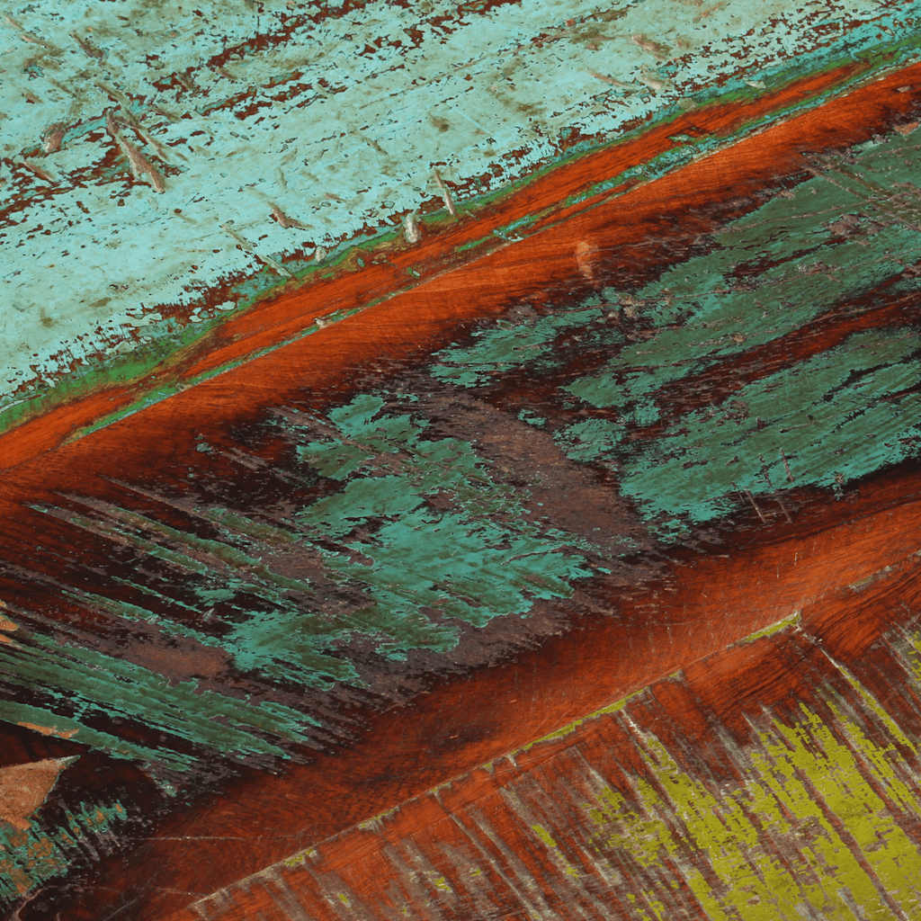 Dessus de table rectangulaire 60x80 cm 25-27 mm Bois récupéré - XIOS