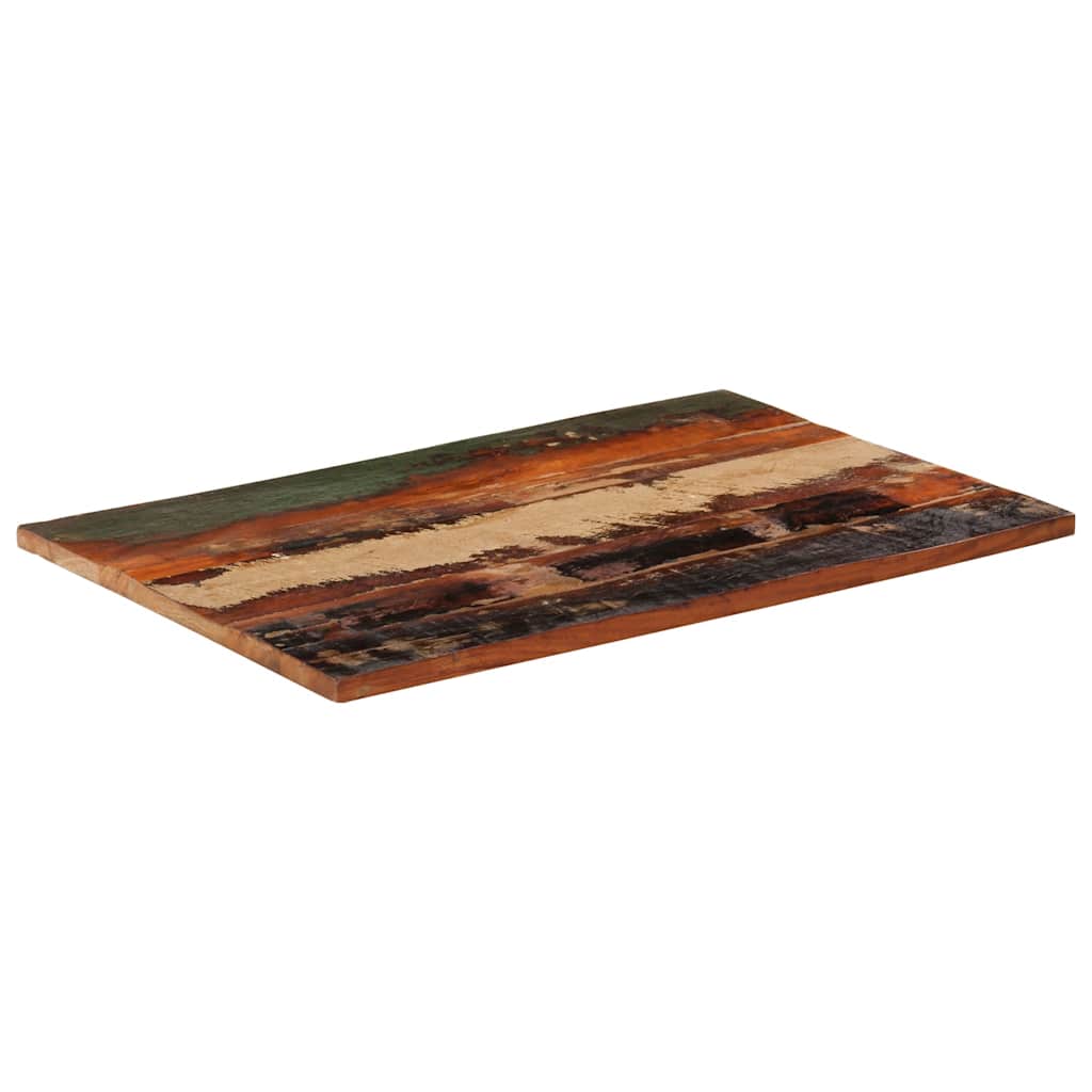 Dessus de table rectangulaire 60x90 cm 25-27 mm Bois récupéré - XIOS