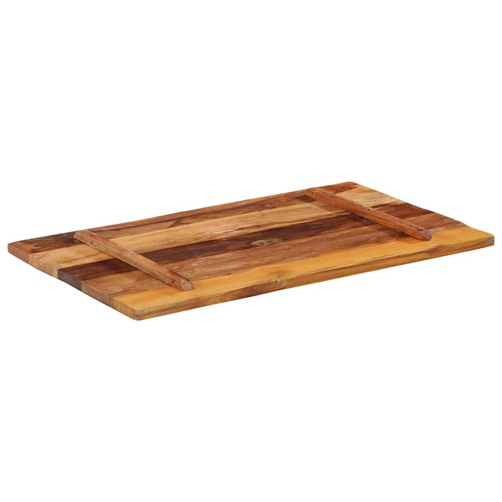 Dessus de table rectangulaire 60x100 cm 25-27 mm Bois récupéré - XIOS