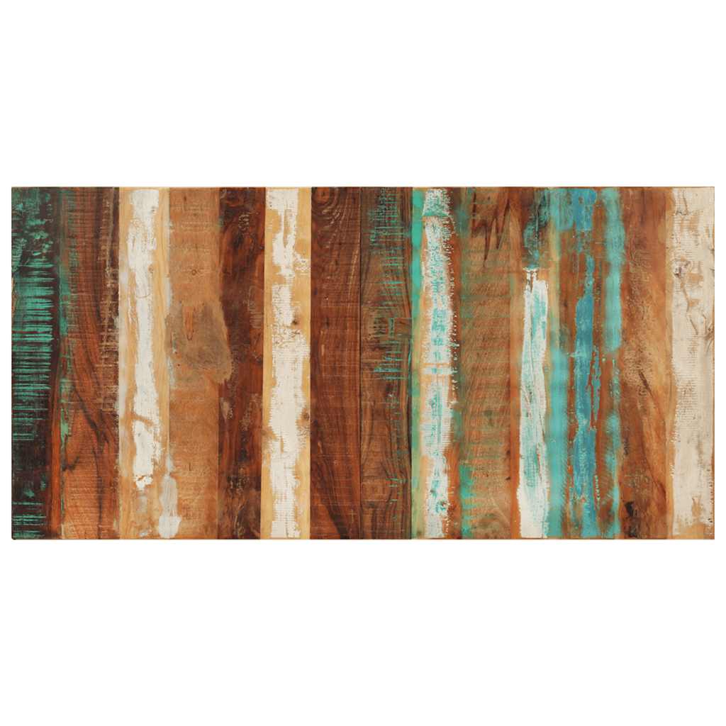 Dessus de table rectangulaire 60x120 cm 25-27 mm Bois récupéré - XIOS