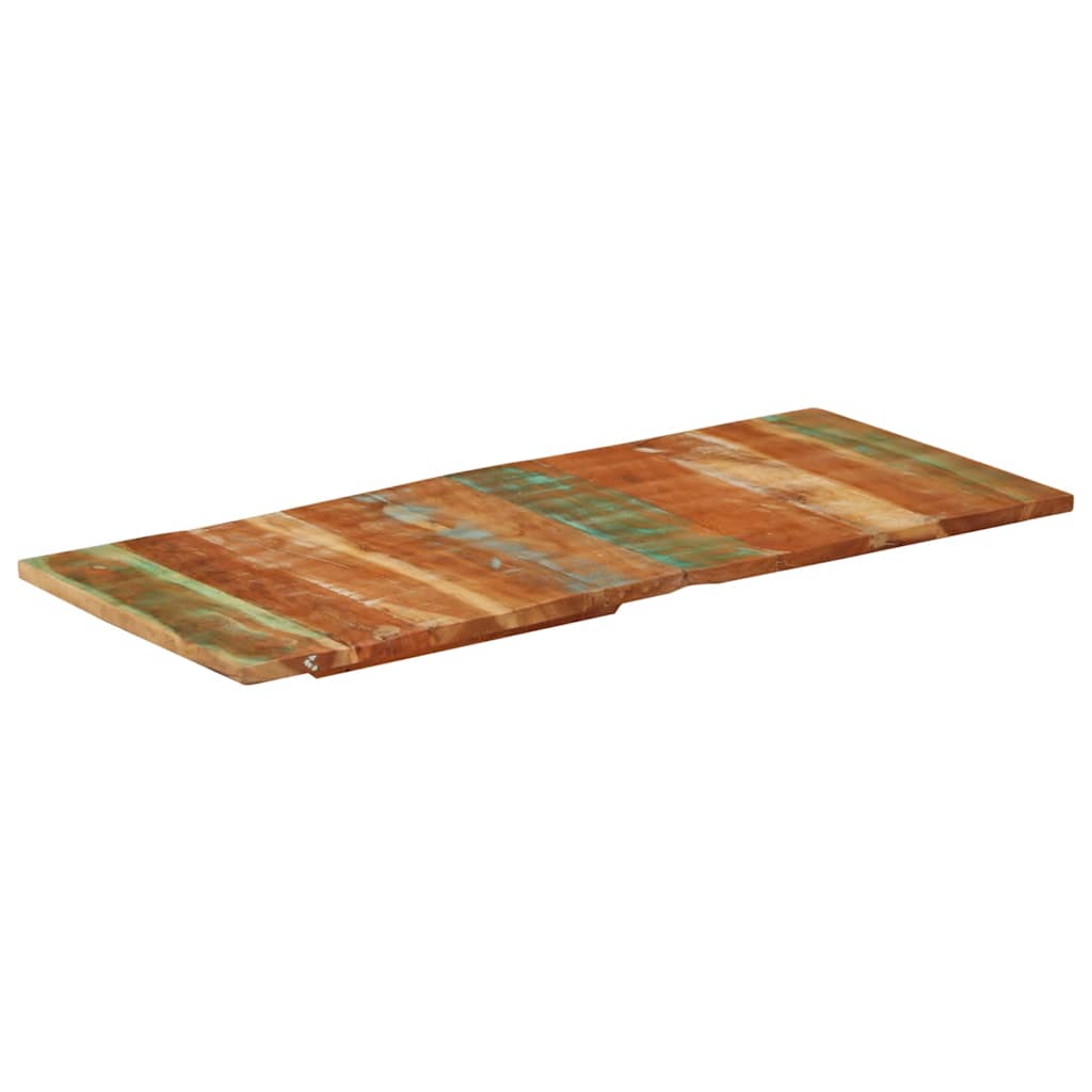 Dessus de table rectangulaire 60x140 cm 25-27 mm Bois récupéré - XIOS