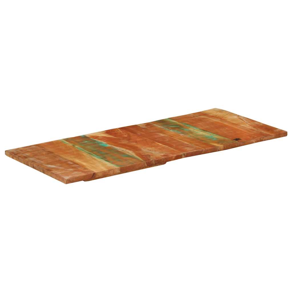 Dessus de table rectangulaire 60x140 cm 25-27 mm Bois récupéré - XIOS