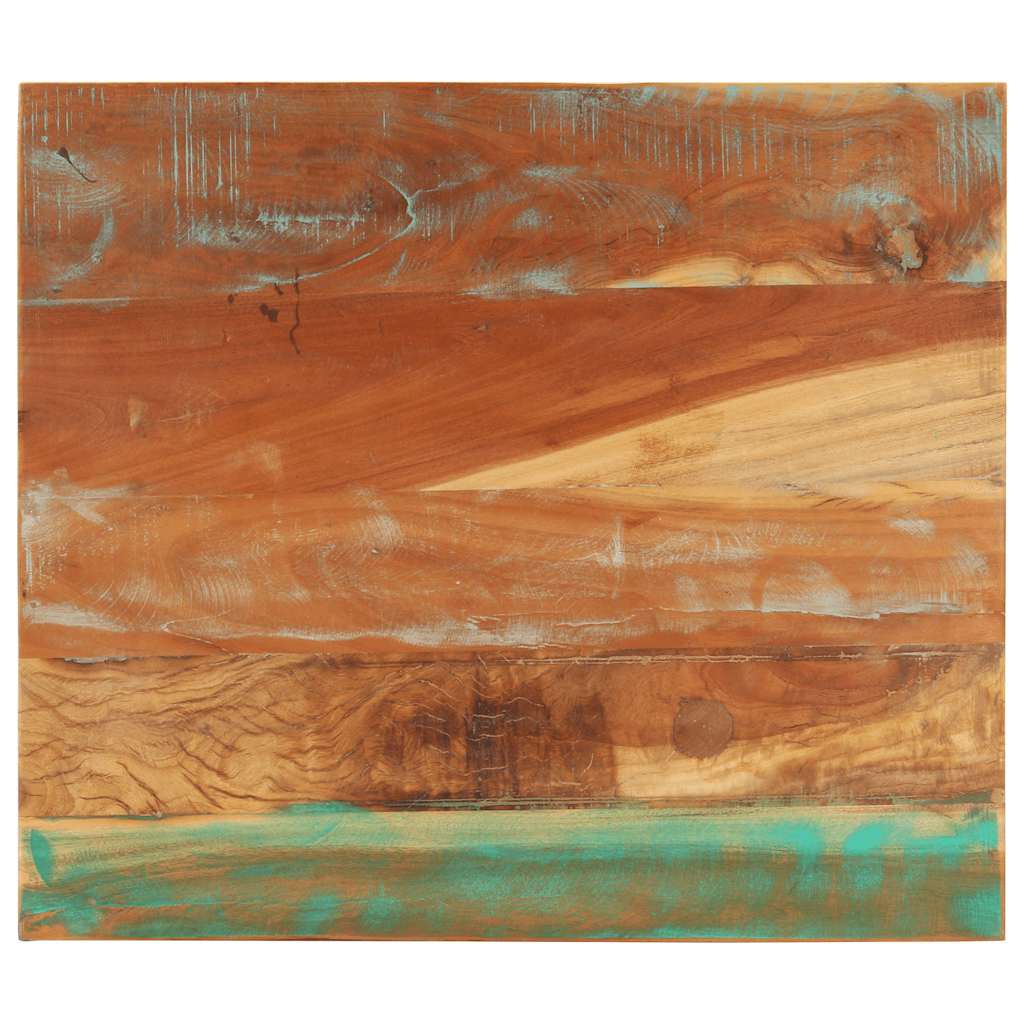 Dessus de table rectangulaire 70x80 cm 25-27 mm Bois récupéré - XIOS
